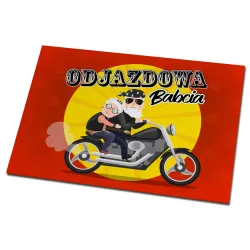 Magnes na lodówkę dla BABCI Odjazdowa Babcia